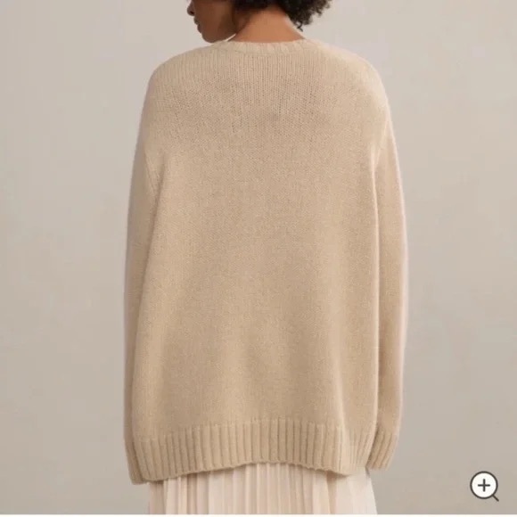 Jenni Kayne Neutral Crew Neck Sweater - Picture 6 of 6